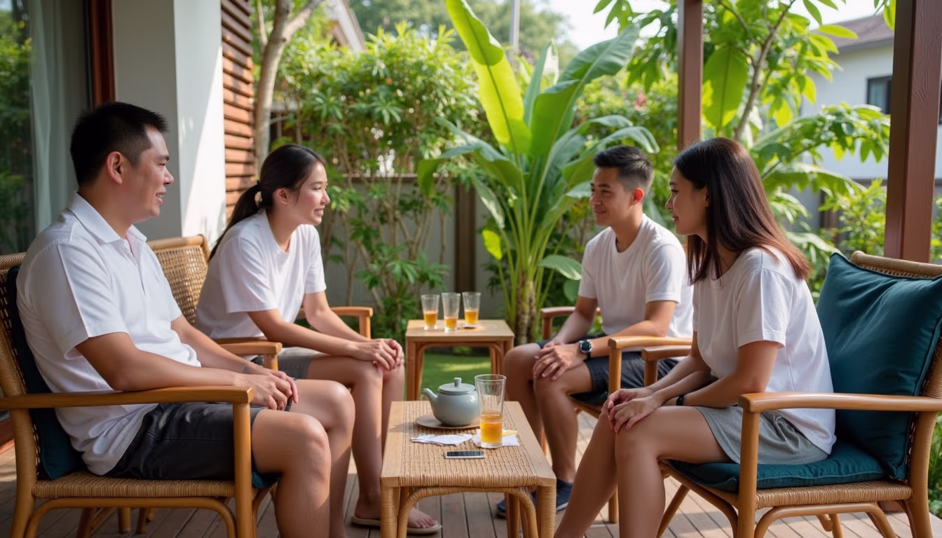เจ้าของที่พักต้อนรับครอบครัวแขกด้วยเครื่องดื่ม สร้างประสบการณ์ดีจนแขกอยากเขียนรีวิวเอง