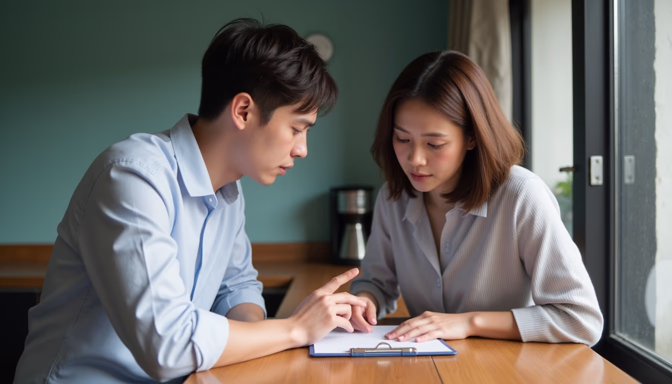 เจ้าของบ้านปรึกษากันเรื่องกฎหมายและการเตรียมที่พักรายวันให้ถูกต้อง